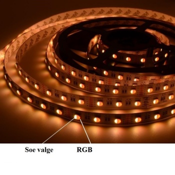 Led riba 5050 60LEDi/m RGBWW 12V 