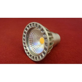 GU10 Kohtpirn COB 6W 220V Soe valge